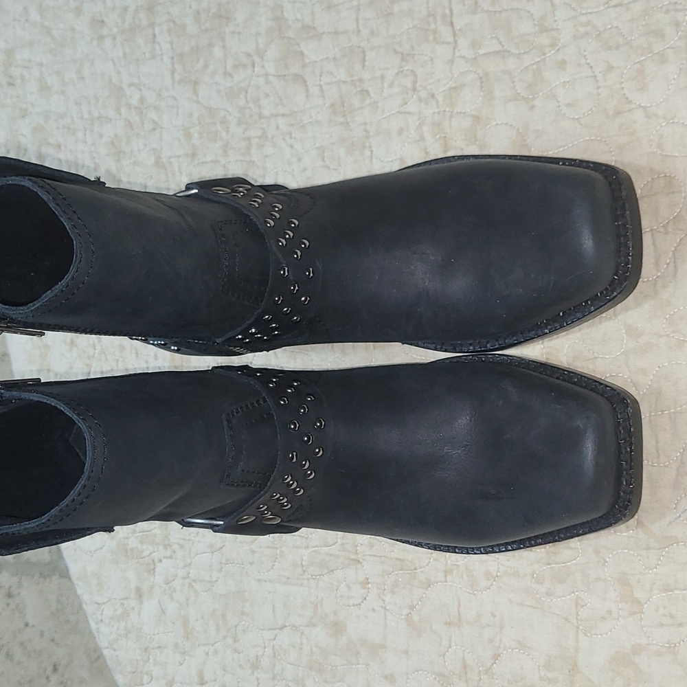Cleo+wolf Harness Western Boots Size 7 - Picture 2 of 7